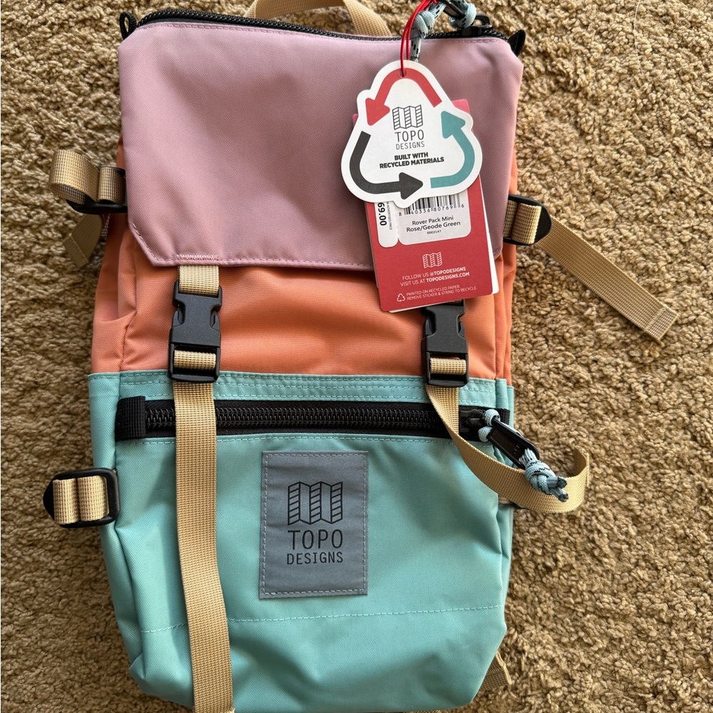 Topo Designs Multicolor Mini Rover Backpack